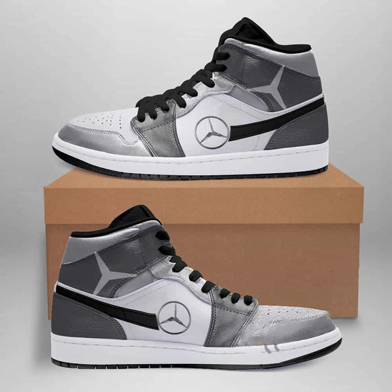 Mercedes Benz Custom Air Jordan Shoes 7 Mercedes Benz Custom Air Jordan Shoes