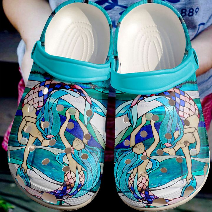 Mermaid Sisters Crocs Clog Shoes 3 Mermaid Sisters Crocs Clog Shoes
