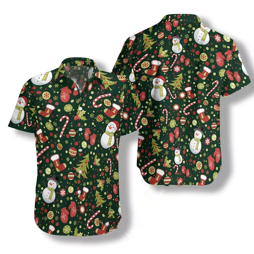 Merry Christmas Pattern Hawaiian shirts