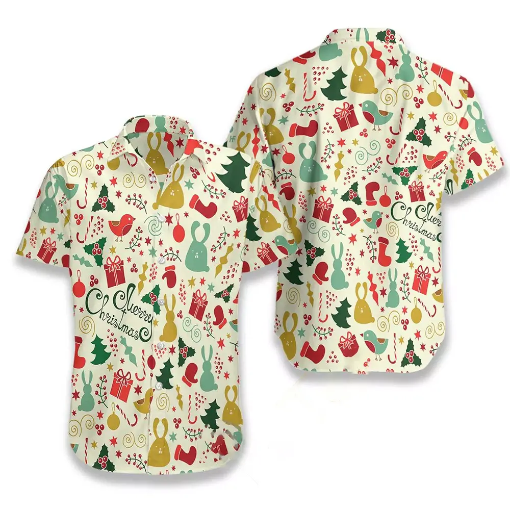 Merry Christmas Pattern Hawaiian shirts
