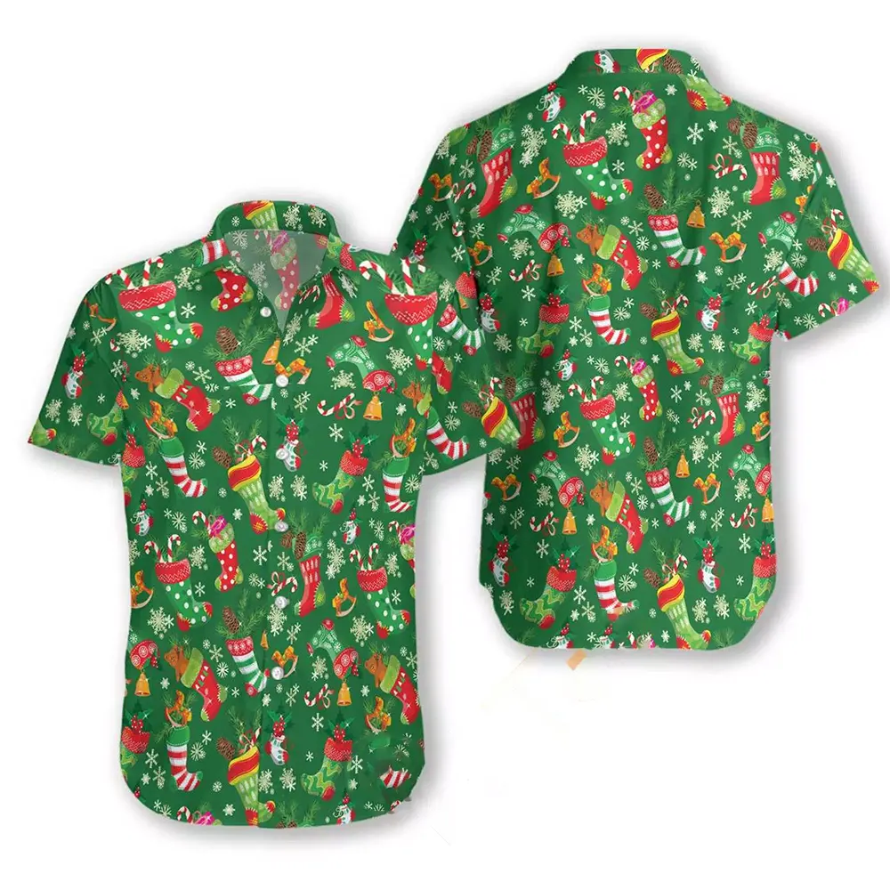 Merry Christmas Pattern Hawaiian shirts