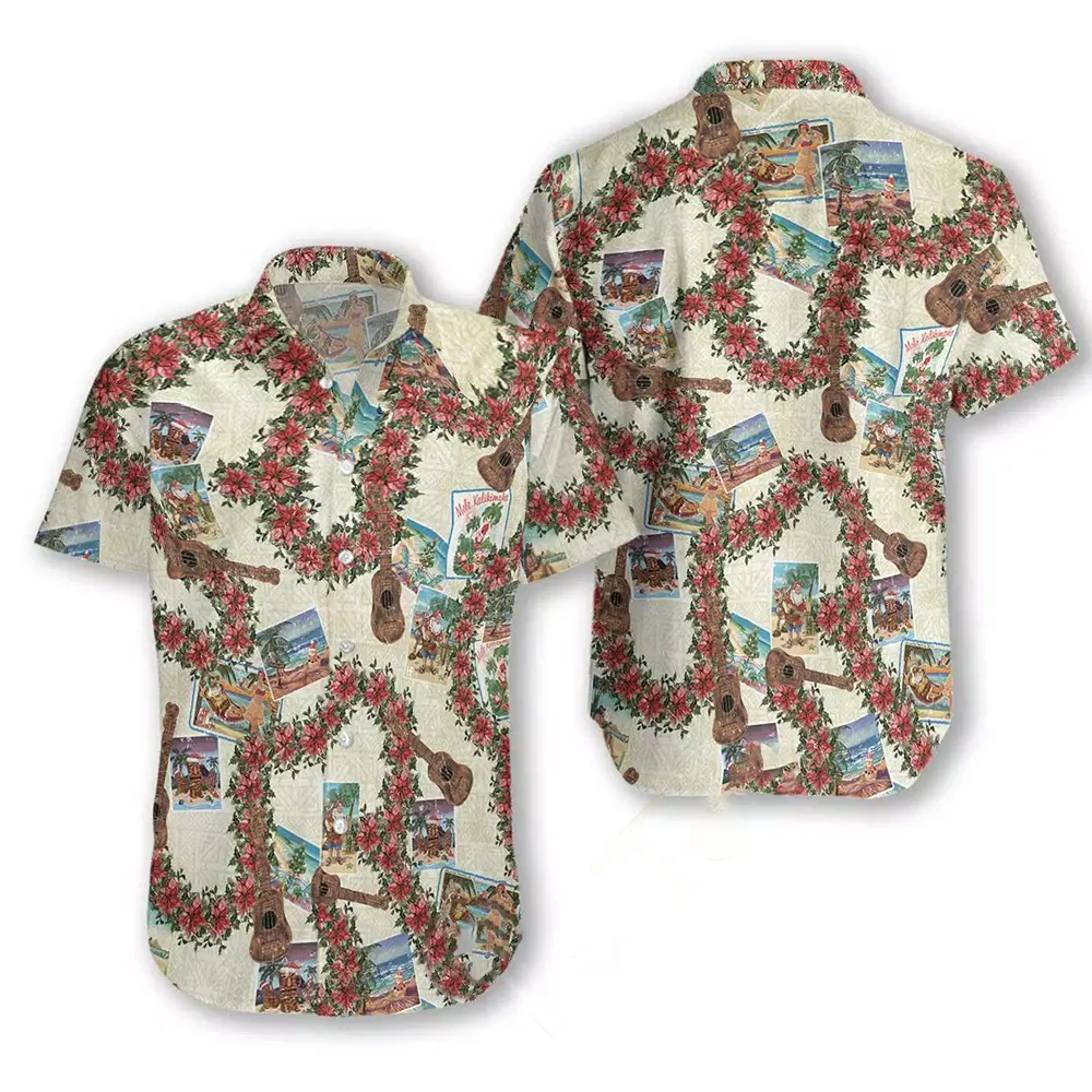 Merry Christmas Santa Claus Hawaiian shirts 14 Merry Christmas Santa Claus Hawaiian shirts