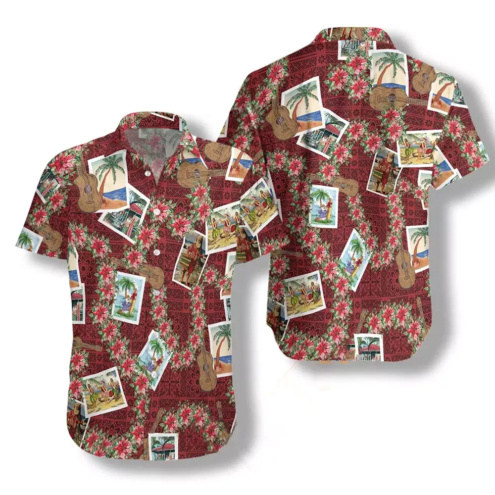Merry Christmas Santa Claus Hawaiian shirts 1 Merry Christmas Santa Claus Hawaiian shirts