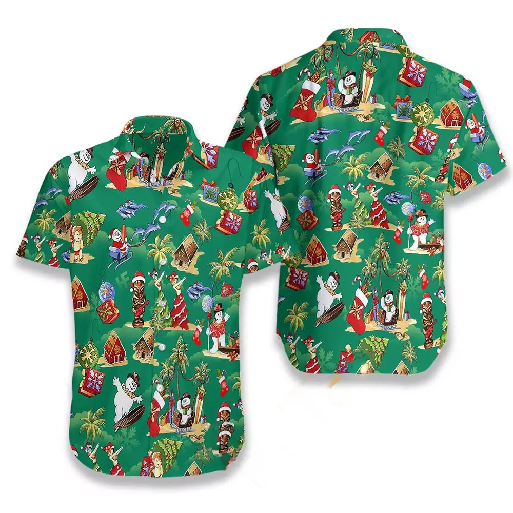 Santa Claus Holiday Cheer Hawaiian Shirts