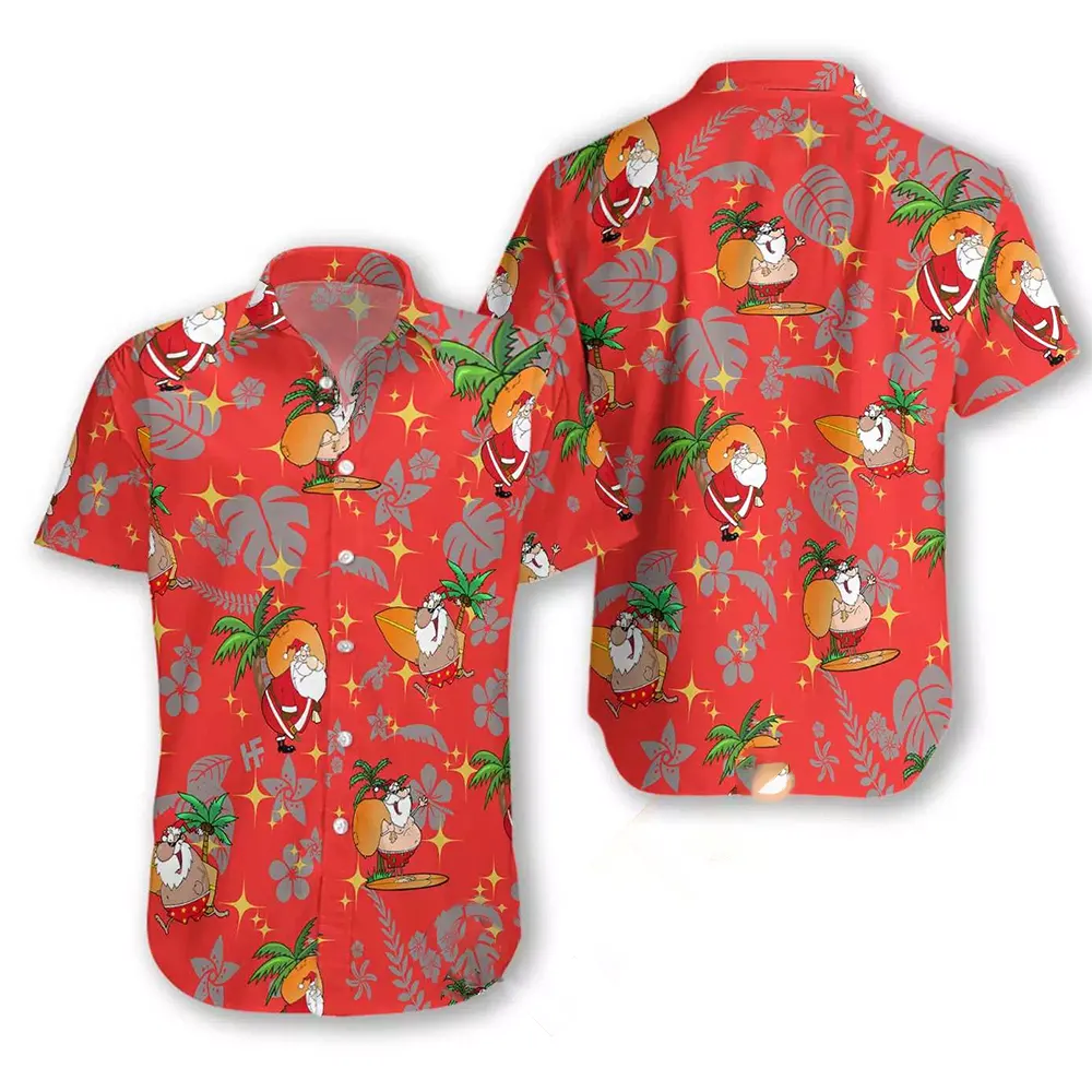 Merry Christmas Santa Claus Hawaiian shirts 14 Merry Christmas Santa Claus Hawaiian shirts
