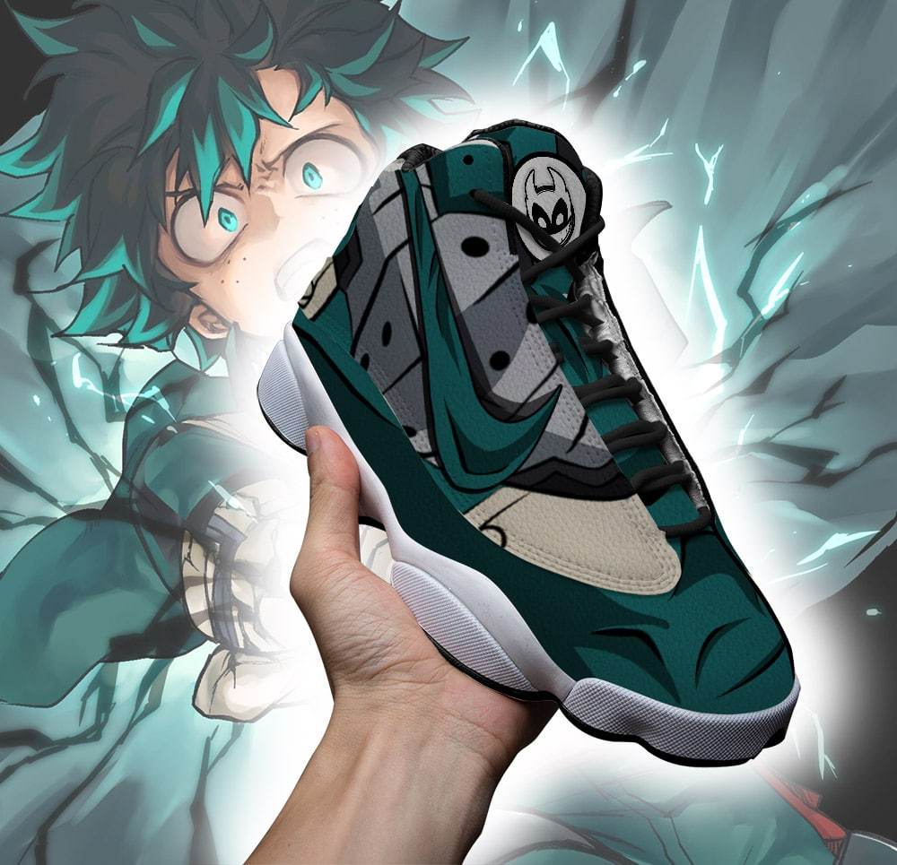 Mha Deku My Hero Academia Anime Air Jordan Shoes 2 Mha Deku My Hero Academia Anime Air Jordan Shoes