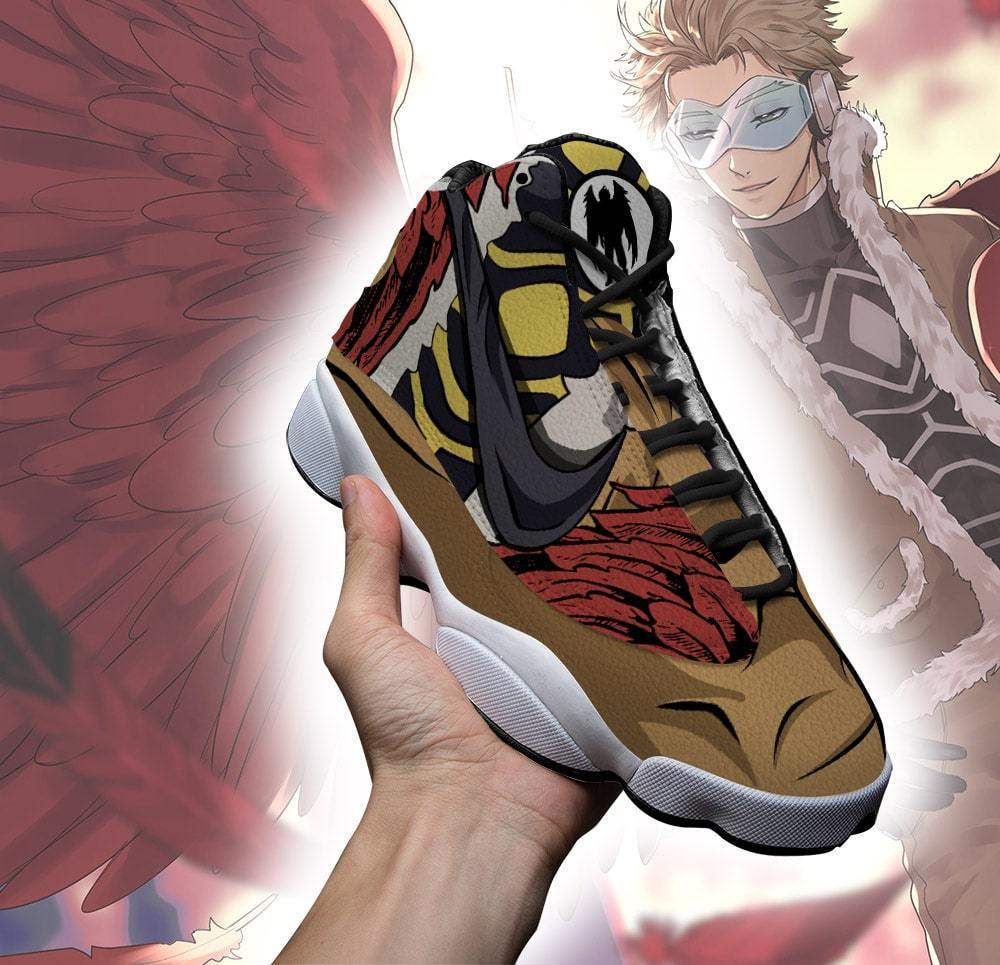 Mha Hawks My Hero Academia Anime Air Jordan Shoes