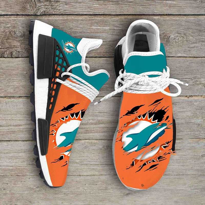 Miami Dolphins NFL Sport Teams NMD Human Shoes