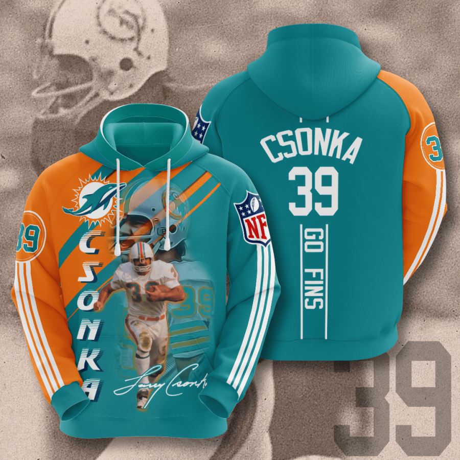 Miami Dolphins Custom Hoodie 3D