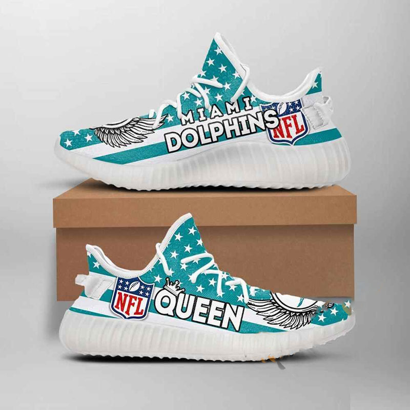 Miami Dolphins Queen Nfl Yeezy Boost