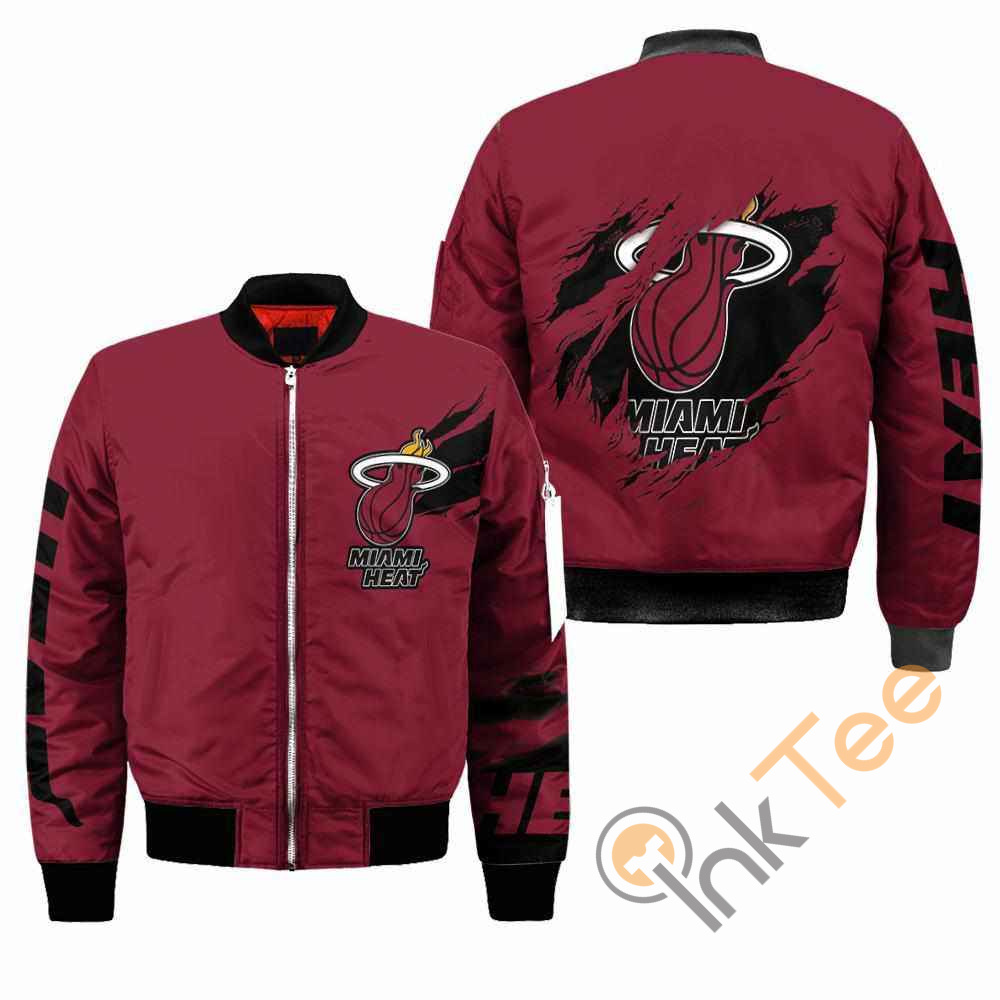 Miami Heat NBA Apparel Best Christmas Gift For Fans Bomber Jacket