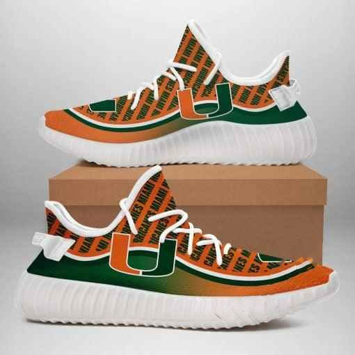 Miami Hurricanes Adidas Yeezy Boost
