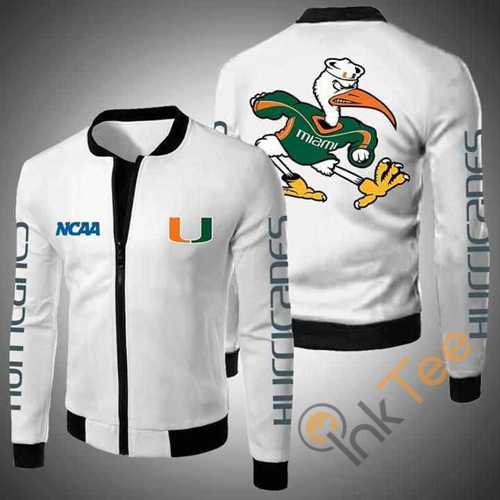 Miami Hurricanes Ncaa Bomber Jacket 3d Jacket