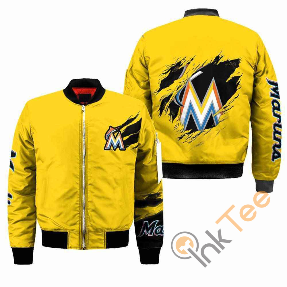Miami Marlins MLB Apparel Best Christmas Gift For Fans Bomber Jacket