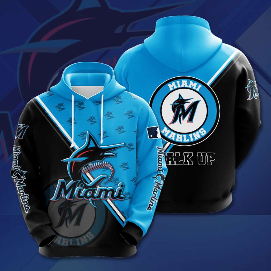 Miami Marlins Custom Hoodie 3D 8 Miami Marlins Custom Hoodie 3D