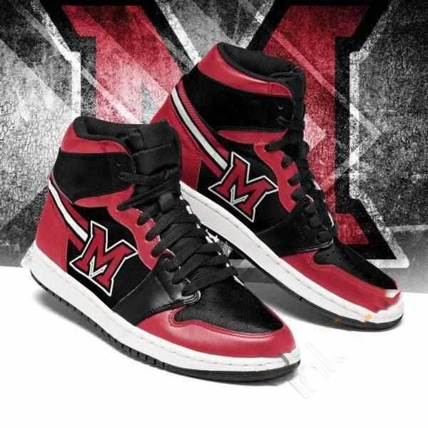 Miami Redhawks Ncaa Custom Air Jordan Shoes