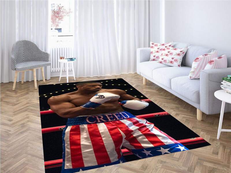Michael B Jordan Creed Carpet Rug 1 Michael B Jordan Creed Carpet Rug