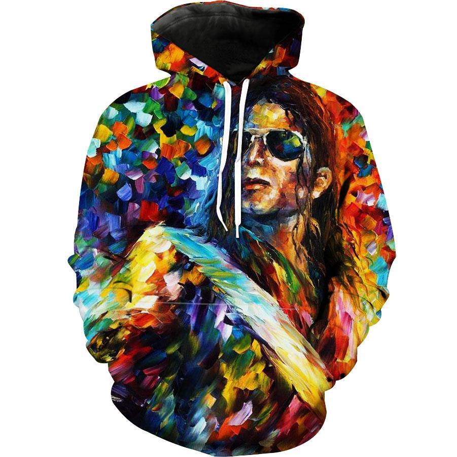 Michael Jackson Awesome Music Hoodie 3D 2 Michael Jackson Awesome Music Hoodie 3D