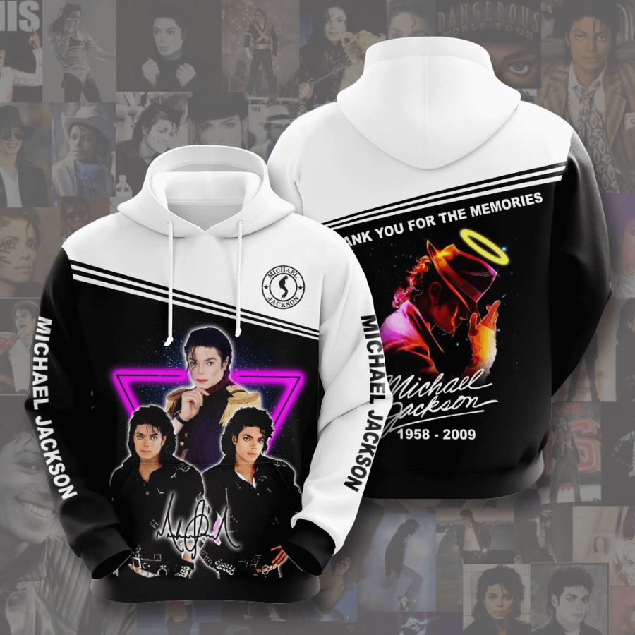 Michael Jackson Custom Hoodie 3D 2 Michael Jackson Custom Hoodie 3D