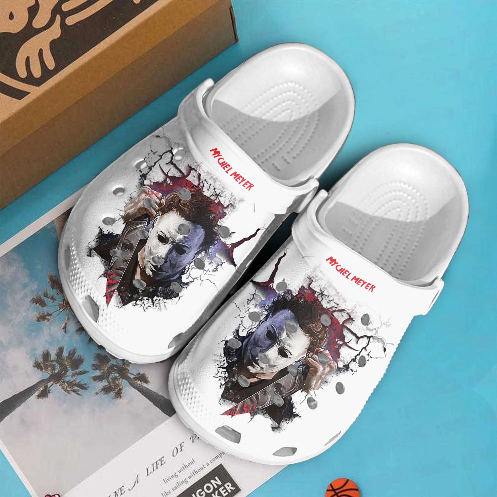 Buy Michael Myers Crocs Clog Shoes 3 Buy Michael Myers Crocs Clog Shoes