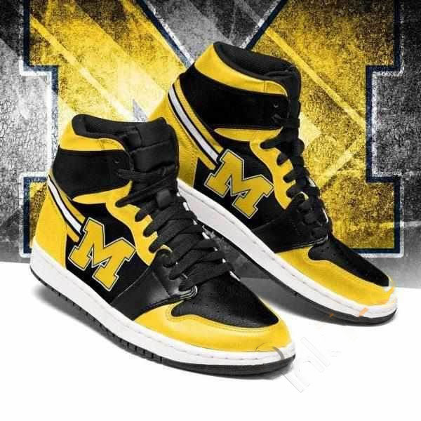 Michigan Wolverines Ncaa Custom Air Jordan Shoes 4 Michigan Wolverines Ncaa Custom Air Jordan Shoes