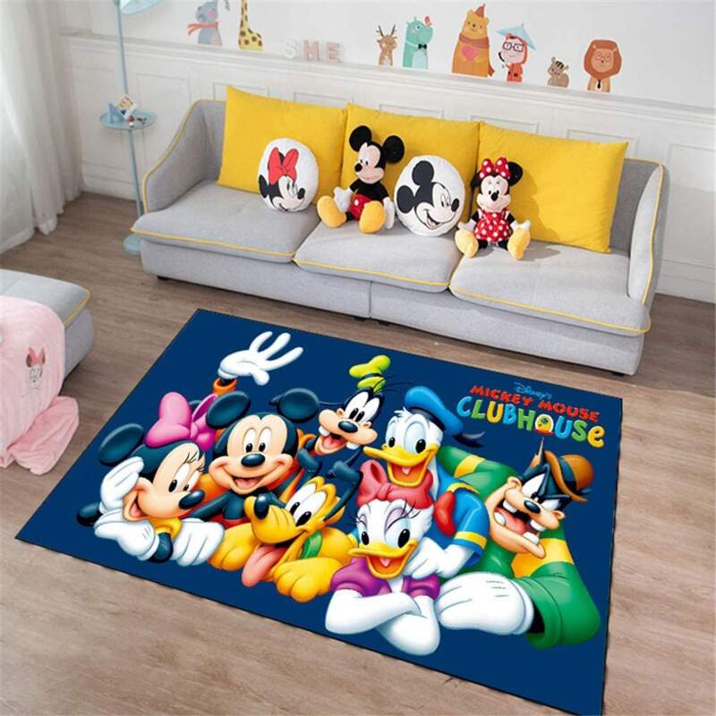 Mickey Disney Mouse Friends Decorative Floor Rug 11 Mickey Disney Mouse Friends Decorative Floor Rug