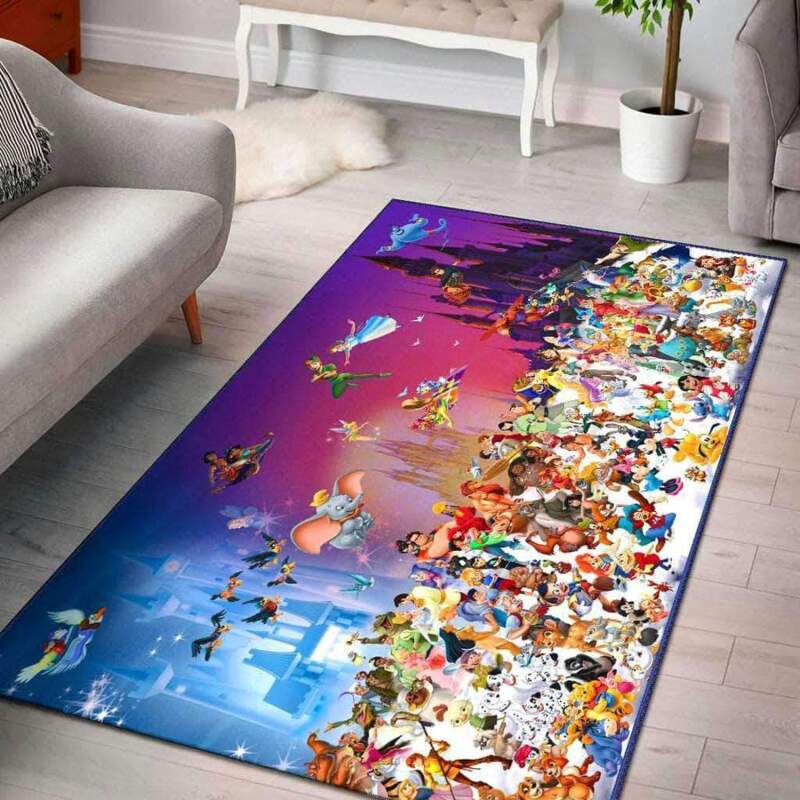 Mickey Disney Mouse Friends Decorative Floor Rug