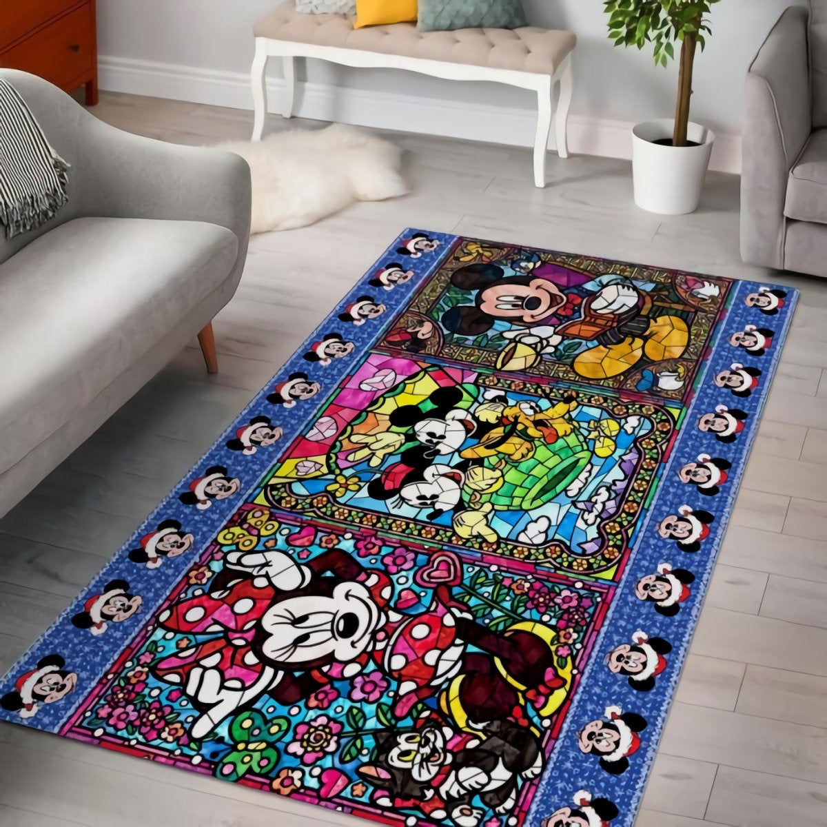 Mickey Minnie Disney Mouse Decorative Floor Rug 13 Mickey Minnie Disney Mouse Decorative Floor Rug