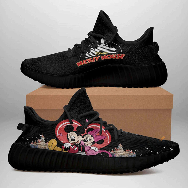 Mickey Mouse Black Edition Yeezy Boost