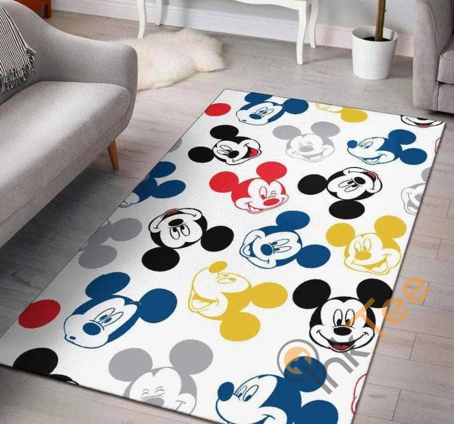 Mickey Mouse Color Disney Coloring World Rectangular Gift For Lovers Rug 10 Mickey Mouse Color Disney Coloring World Rectangular Gift For Lovers Rug