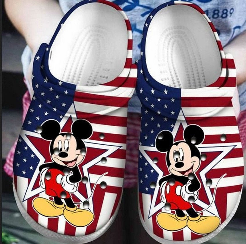 Mickey Mouse Crocs Clog Shoes 5 Mickey Mouse Crocs Clog Shoes