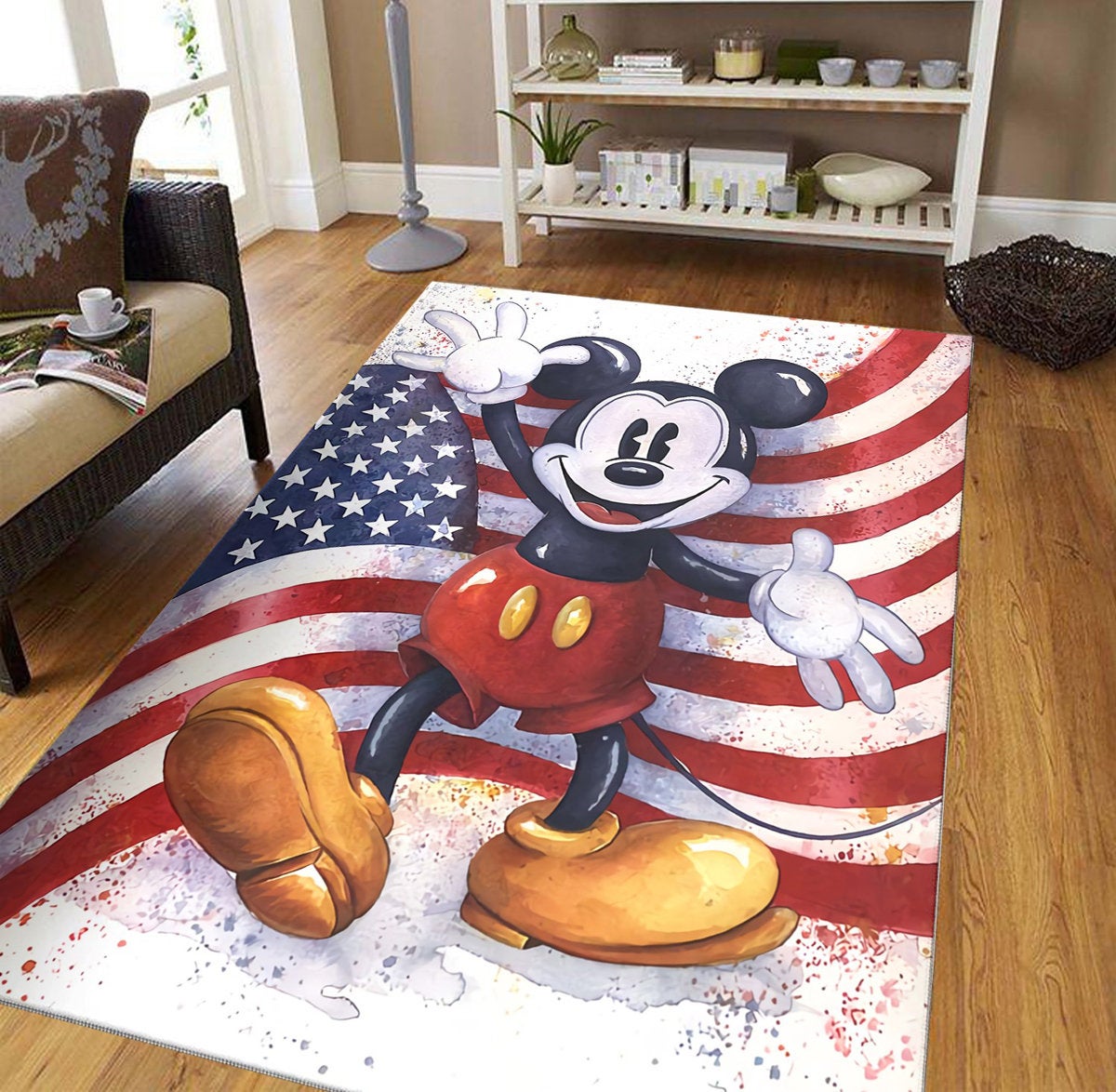 Mickey Mouse Disney Love Lover Decorative Floor Rug 4 Mickey Mouse Disney Love Lover Decorative Floor Rug