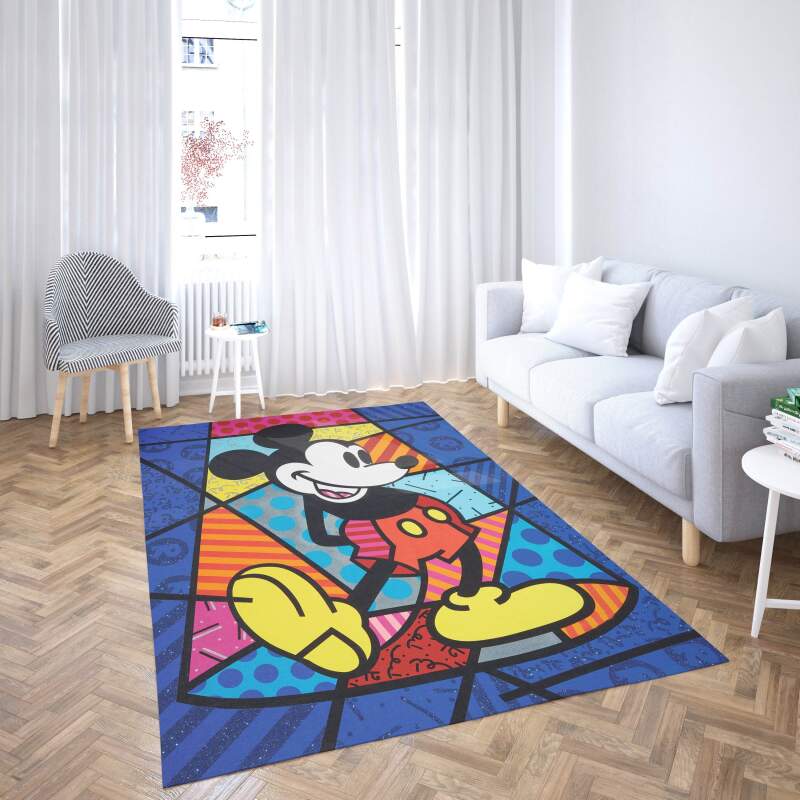 Mickey Mouse Disney Love Decorative Floor Rug 3 Mickey Mouse Disney Love Decorative Floor Rug
