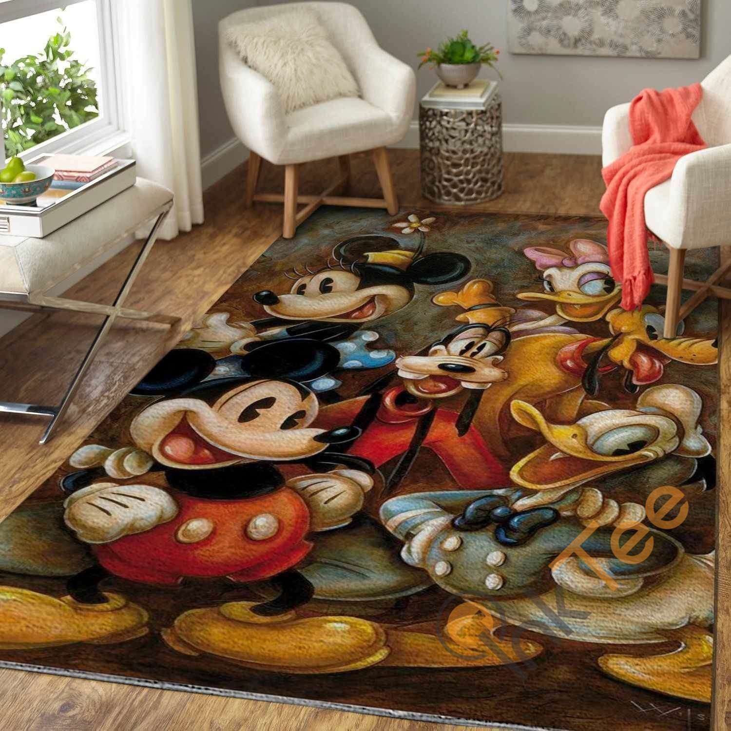 Mickey Mouse Friends Area Rug 2 Mickey Mouse Friends Area Rug