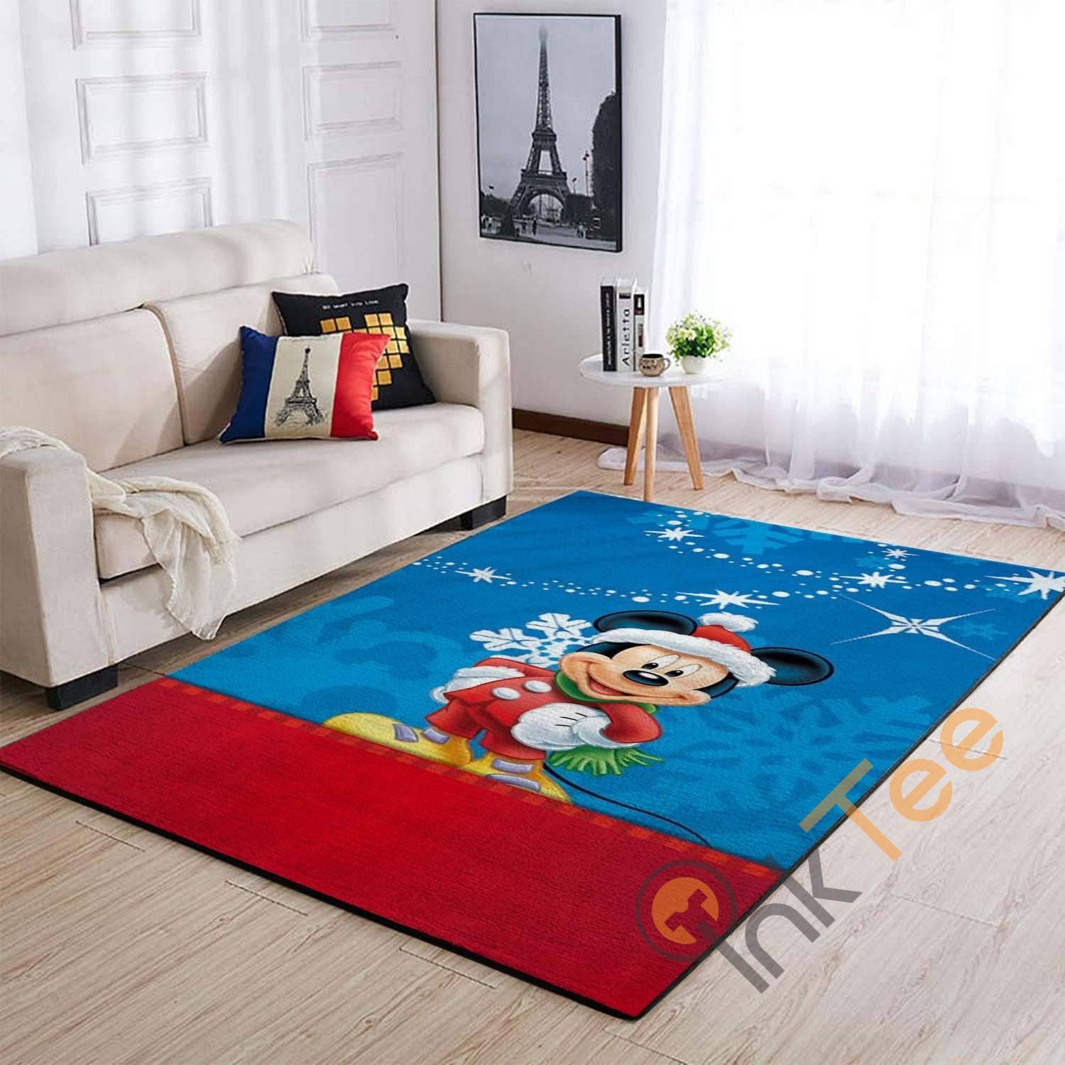 Mickey Mouse Living Room Christmas Gift Floor Decor Disney Kitchen Lover Rug 3 Mickey Mouse Living Room Christmas Gift Floor Decor Disney Kitchen Lover Rug