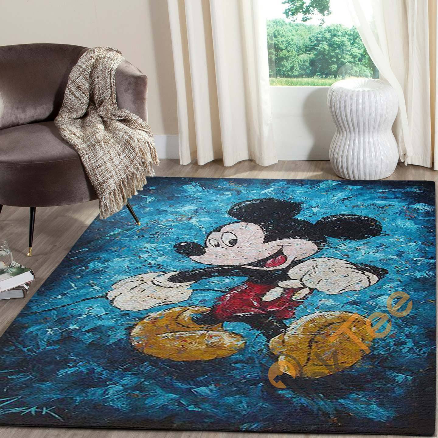 Mickey Mouse Living Room Disney Lover Movies Rectangular Rug 5 Mickey Mouse Living Room Disney Lover Movies Rectangular Rug