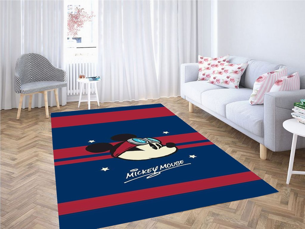 Mickey Mouse Living Room Modern Carpet Rug 15 Mickey Mouse Living Room Modern Carpet Rug