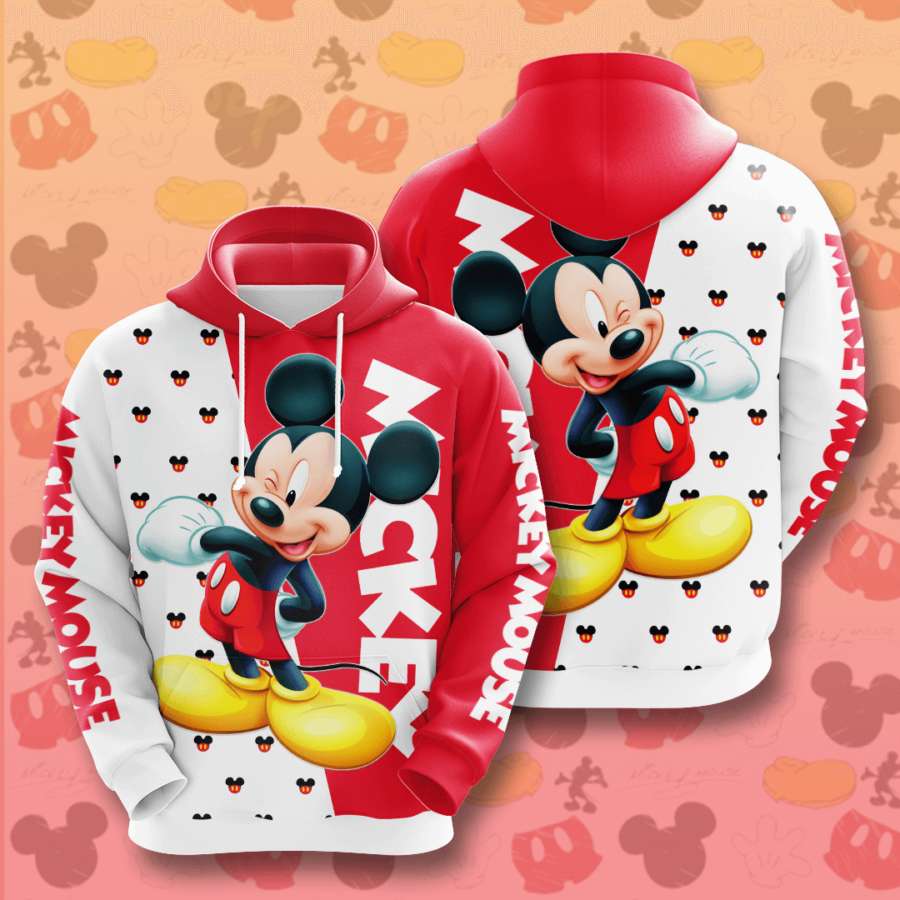 Mickey Mouse Custom Hoodie 3D