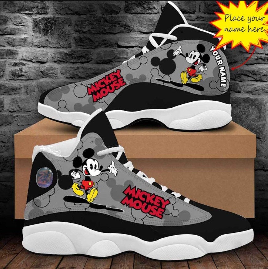 Mickey Mouse Personalized Disney Air Jordan Shoes 4 Mickey Mouse Personalized Disney Air Jordan Shoes
