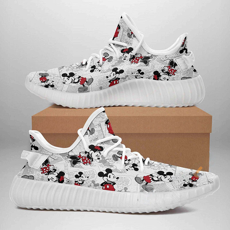 Mickey Pattern Yeezy Boost