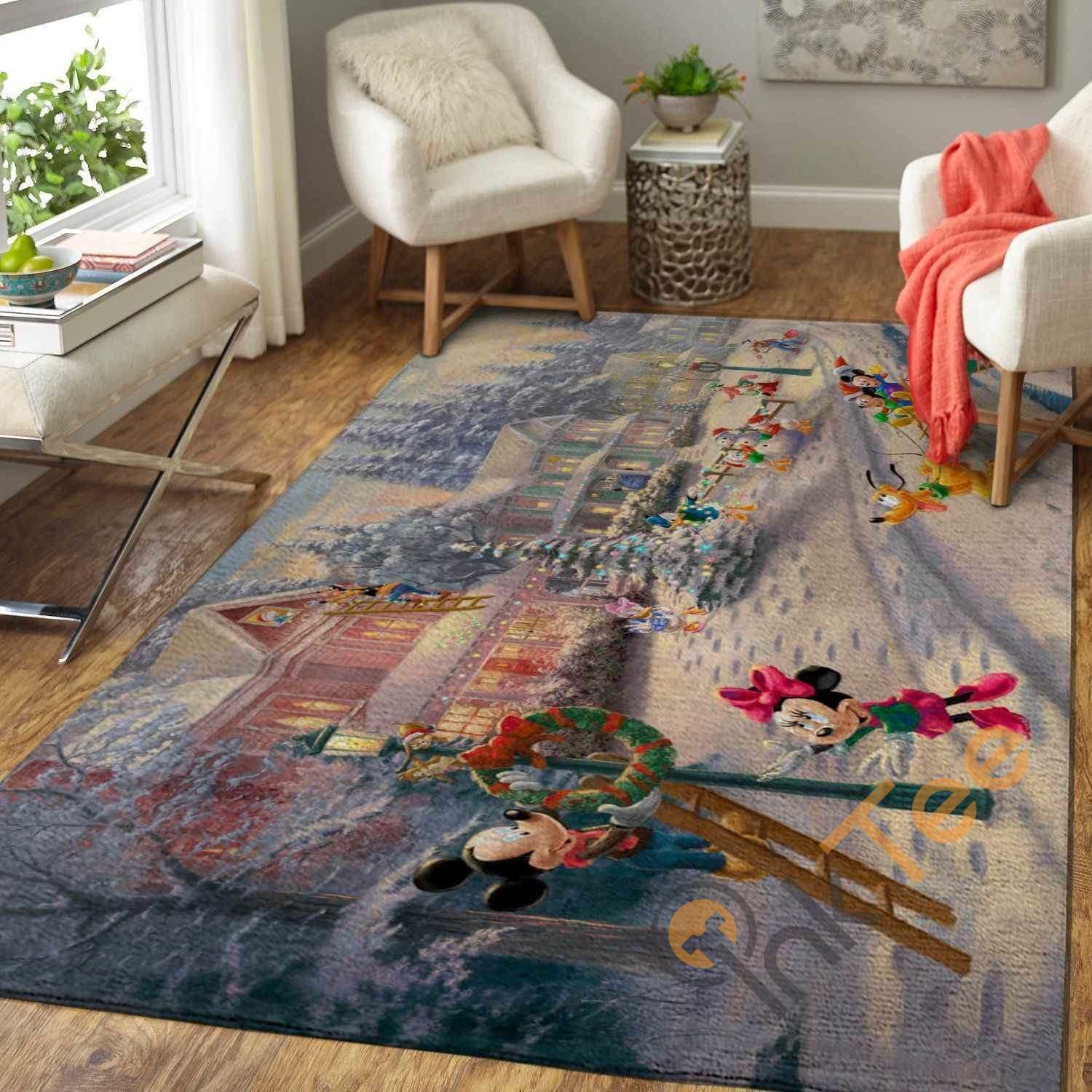 Mickey's Victorian Christmas Area Rug 1 Mickey’s Victorian Christmas Area Rug