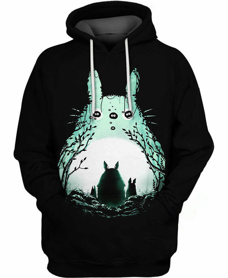 Midnight Totoro Hoodie 3D 10 Midnight Totoro Hoodie 3D