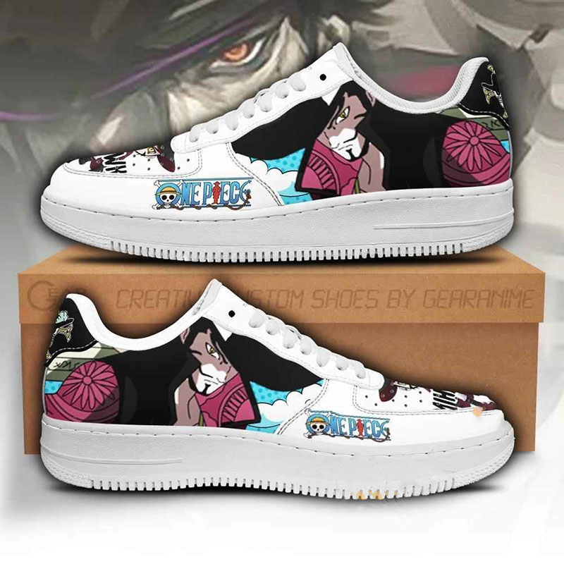 Mihawk Custom One Piece Anime Nike Air Force Shoes
