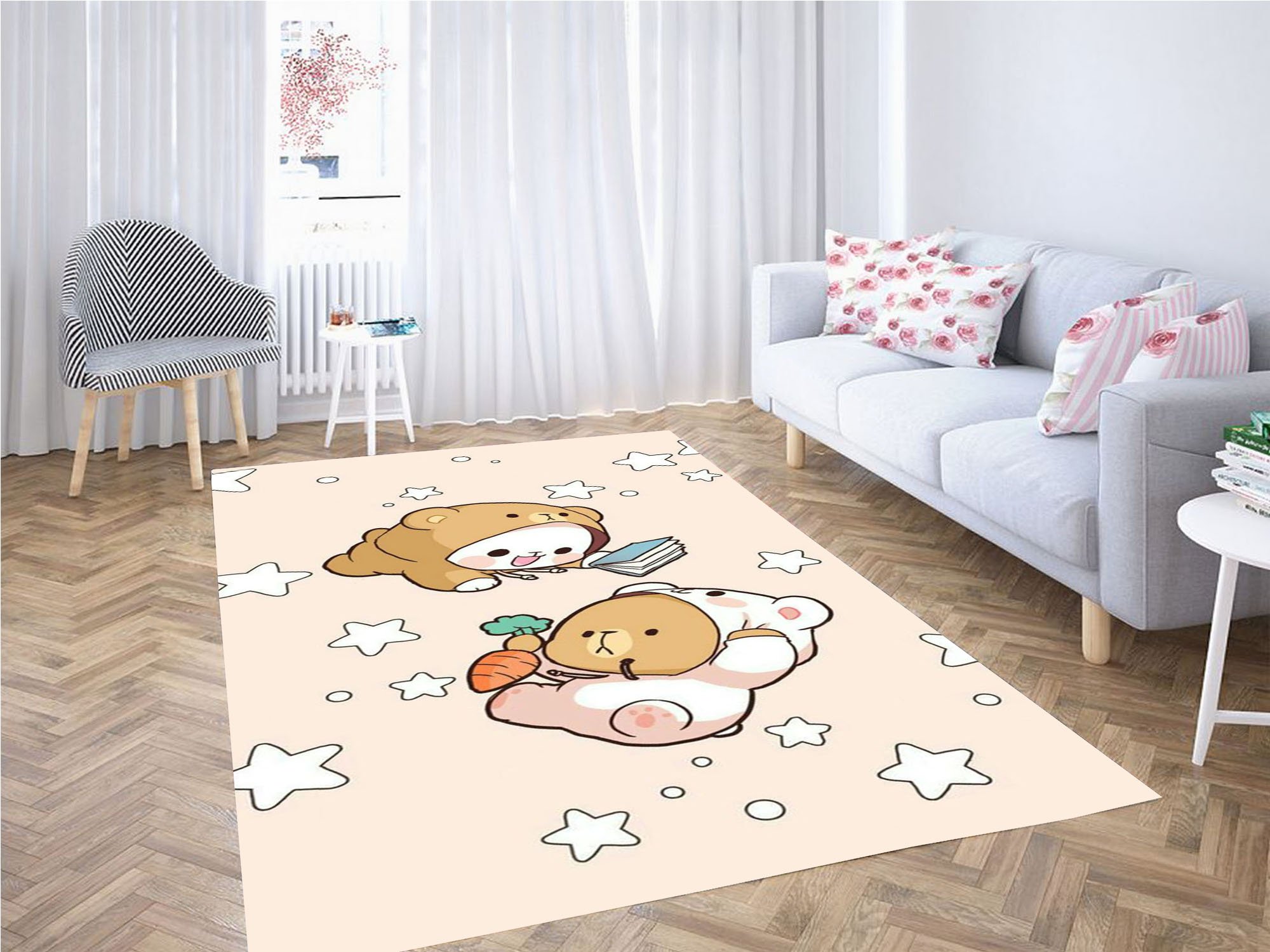 Milk And Mocha Bears Carpet Rug 1 Milk And Mocha Bears Carpet Rug