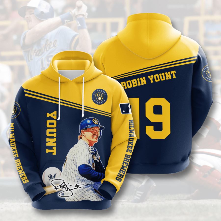 Milwaukee Brewers Custom Hoodie 3D