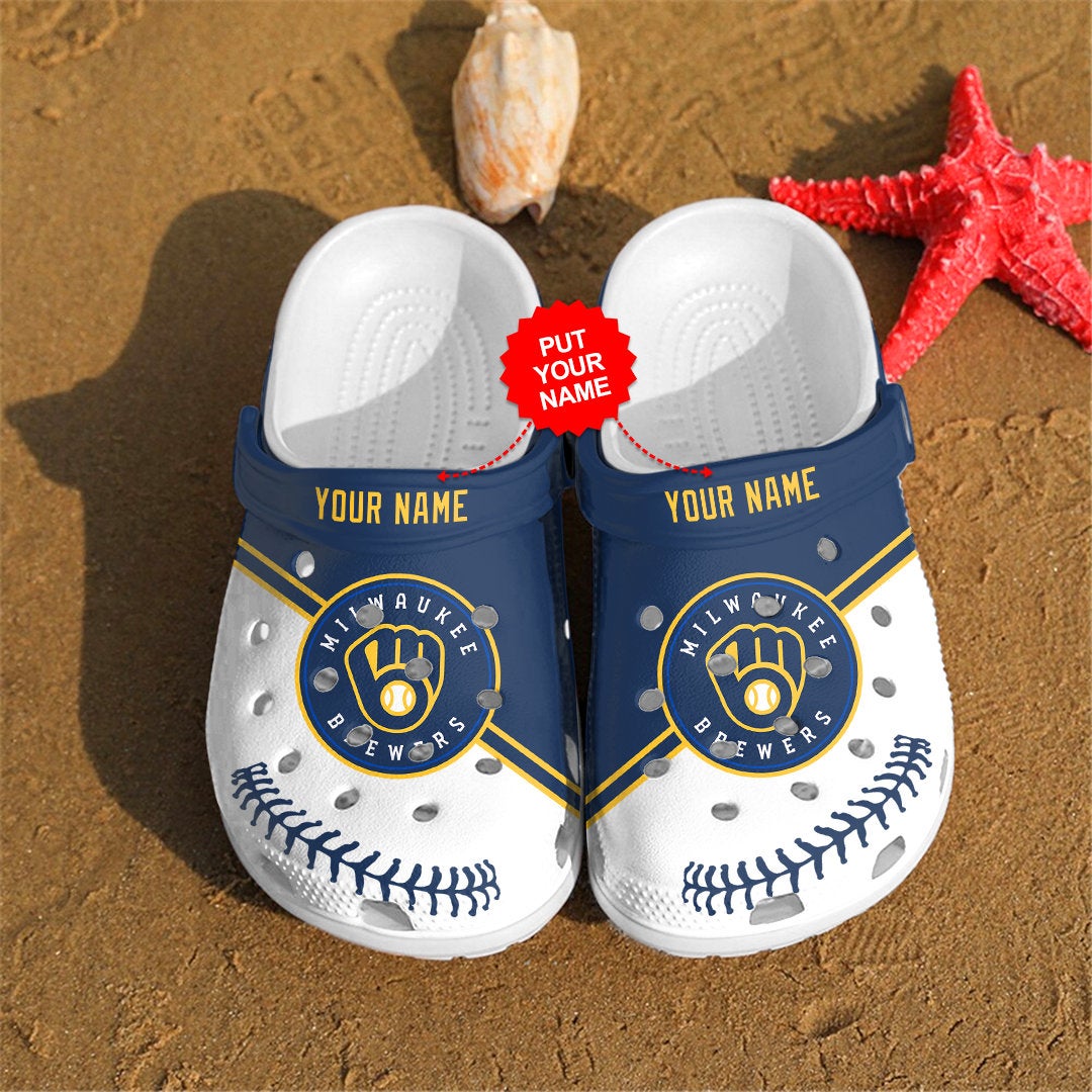 Milwaukee Brewers Personalized For Mlb Fans Crocs Clog Shoes 5 Milwaukee Brewers Personalized For Mlb Fans Crocs Clog Shoes