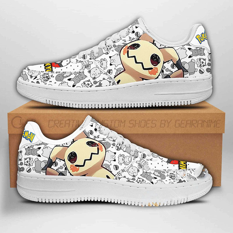 Mimikyu Pokemon Nike Air Force Shoes