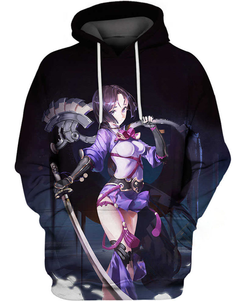 Minamoto No Raikou Hoodie 3D