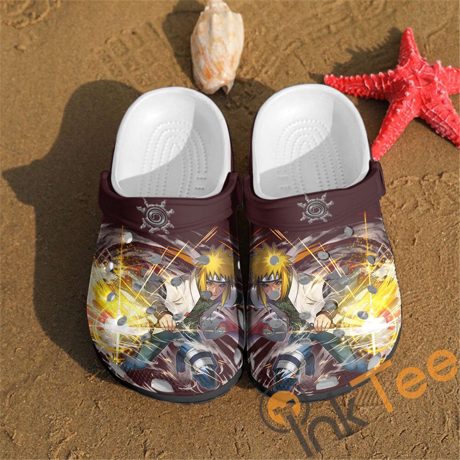 Minato Namikaze Anime Custom Best Seller Crocs Clog Shoes 2 Minato Namikaze Anime Custom Best Seller Crocs Clog Shoes