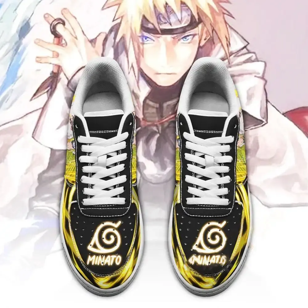 Minato Namikaze Custom Naruto Anime Amazon Nike Air Force Shoes